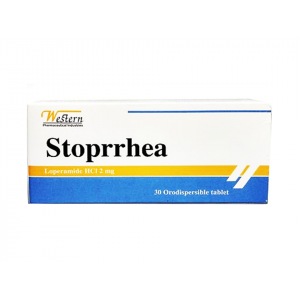 STOPRRHEA 2 MG ( LOPERAMIDE ) 30 ORODISPERSIBLE TABLETS